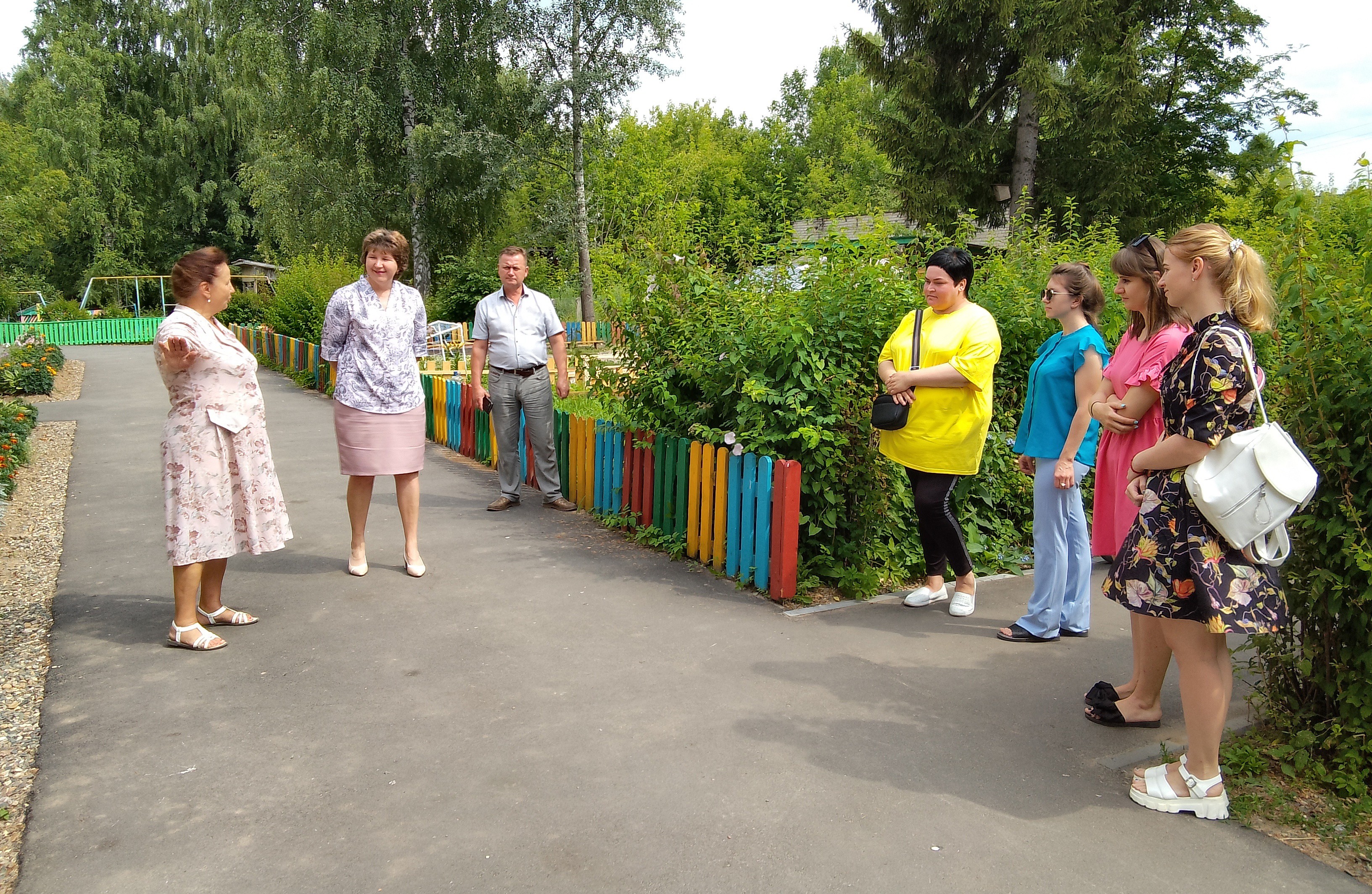 Общественная приемка детских садов «Ромашка» и «Ладушки» | 05.07.2023 |  Новости Пучежа - БезФормата